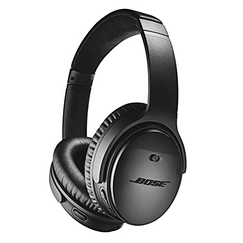  هدفون بلوتوث بی سیم Bose QuietComfort 35 II ، لغو سر و صدا ، با کنترل صوتی الکسا - سیاه [19659027] هدفون بلوتوث بی سیم Bose QuietComfort 35 II ، لغو سر و صدا ، با کنترل صوتی الکسا - سیاه 