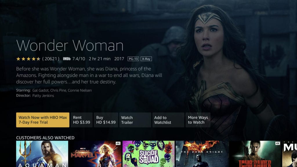  از جستجوی صوتی در HBO Max fire tv 