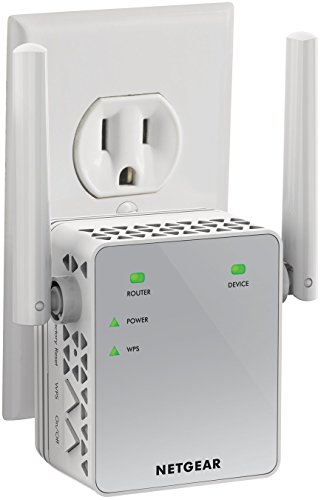 NETGEAR Wi-Fi Range Extender EX3700 - پوشش حداکثر 1000 فوت مربع و 15 دستگاه با تقویت کننده و تکرار کننده سیگنال بی سیم AC750 Dual Band (حداکثر سرعت 750 مگابیت در ثانیه) ، و طراحی پلاگین دیواری جمع و جور 
