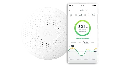  Airthings" class = "lazyload wp-image-21143" width = "666 "data-srcset =" https://meyarazma.ir/wp-content/uploads/2021/01/_938_بهترین-های-ces-2021-فناوری-جدیدی-که-در-واقع-اس.jpg 500w ، https://www.hellotech.com/blog/wp-content/uploads /2020/01/Airthings-300x171.jpg 300w "data-sizes =" (max-width: 500px) 100vw، 500px "/> 
 
<figcaption> (منبع تصویر: CES) </figcaption></figure>
</div>
<p> این اولین سنسوری نیست که Airthings برای نظارت بر کیفیت هوای داخلی برای مشکلاتی مانند قالب و رادون تولید شده است. اما اخیراً در CES ، آنها شاخص خطر ابتلا به ویروس Airthings را معرفی کردند که یکی از بهترین روش ها را برای نظارت بر خطرات ویروس به شما ارائه می دهد. </p>
<p> Airthings از چهار عامل برای ارزیابی خطر ویروس استفاده می کند. این یک درجه بندی را بر اساس میزان بقای ویروس ، اشغال اتاق ، میزان تهویه و دفاع طبیعی بدن به اتاق می دهد. اگر رتبه بندی پایین باشد ، Airthings راه حل هایی مانند افزایش جریان هوا یا کاهش تعداد افراد در اتاق را پیشنهاد می دهد. </p>
<h3 id=
