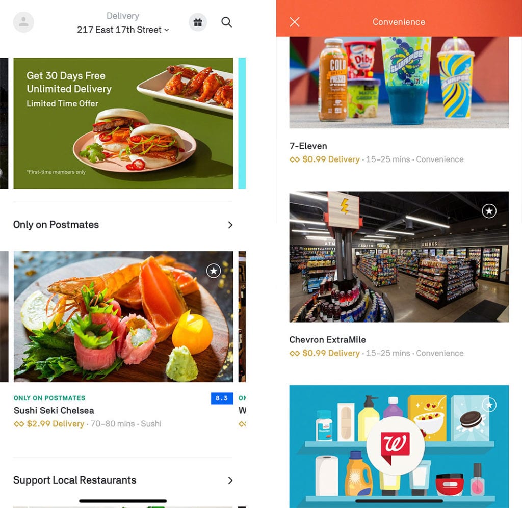  بیشترین برنامه تحویل مواد غذایی در متحرک 