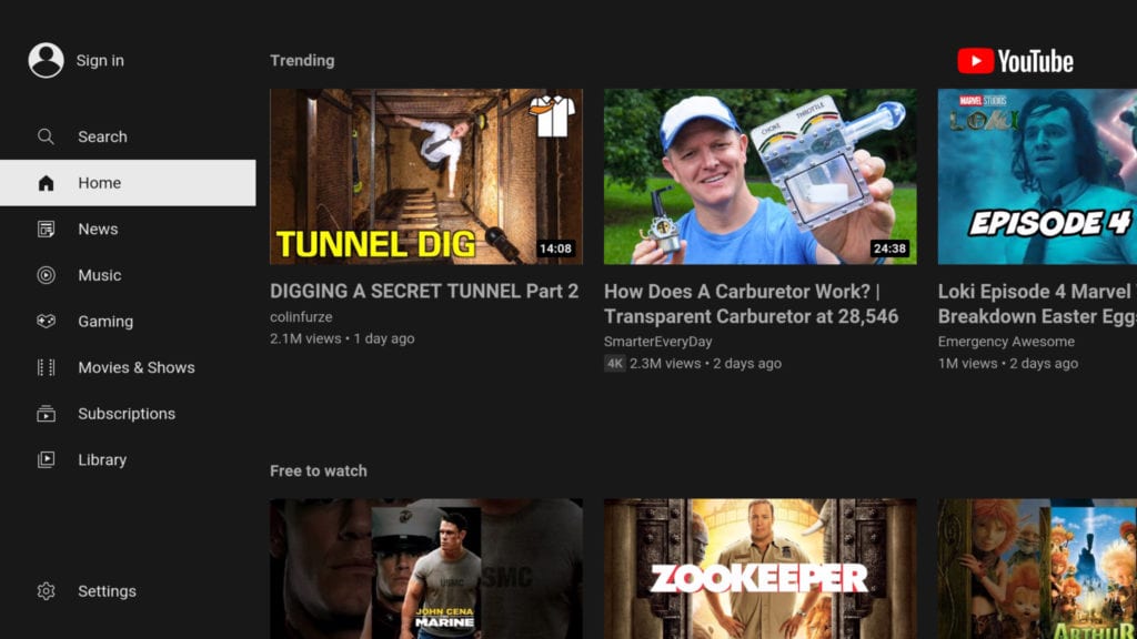  YouTube 