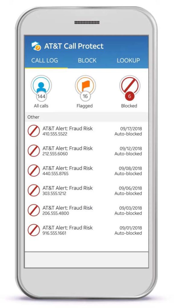  att robocall block app 