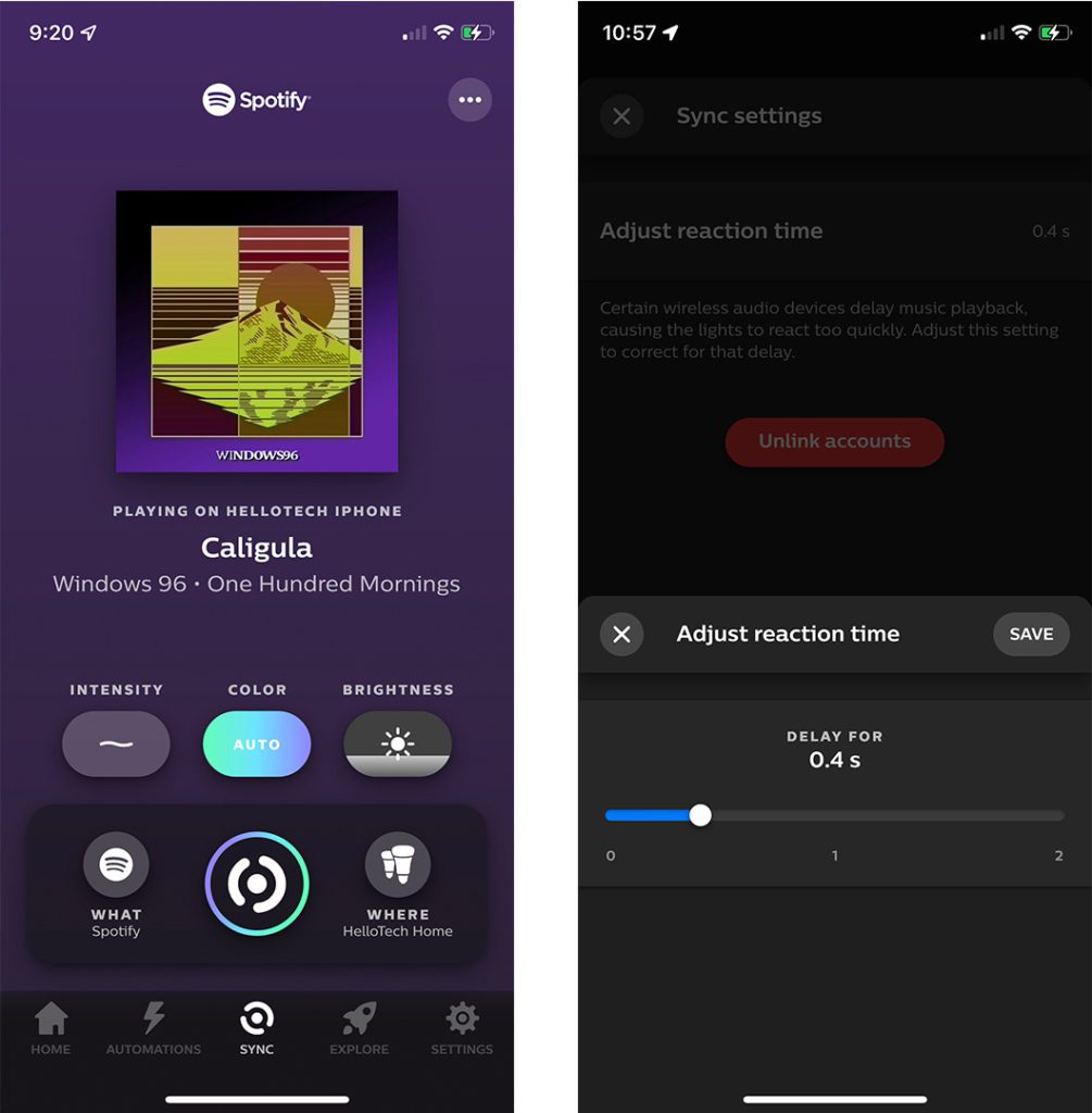 نحوه همگام سازی Philips Hue Light خود با Spotify 2 