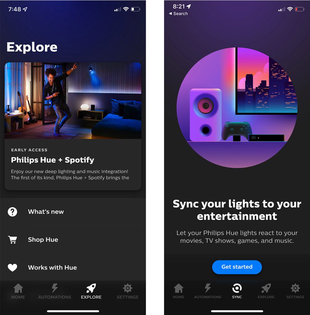 نحوه همگام سازی Philips Hue Light خود با Spotify 1 